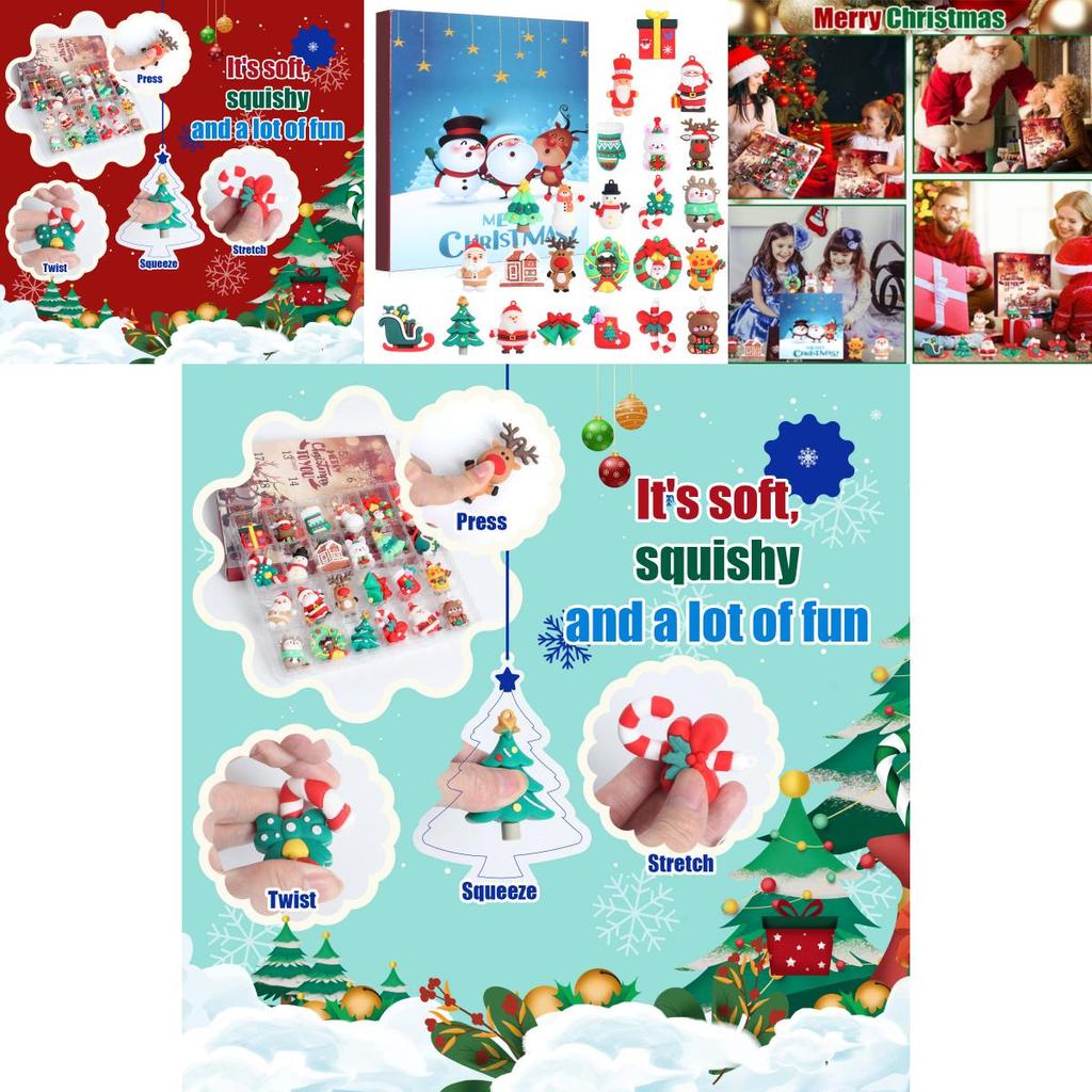 Christmas Gift Set Pvc 3d Hanging Figures For Christmas Tree And Festive Celebration