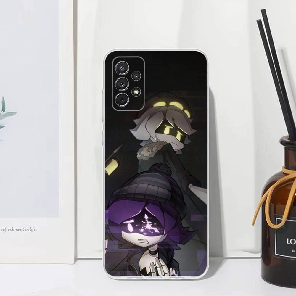 

Anime M-Murder D-Drones-Uzi Phone Case For Samsung S30,S23,S21,S22,S20,Ultra,FE,Lite, S10,S9,S8,PIus,Transparent, Silicone Case SamsungS21plus