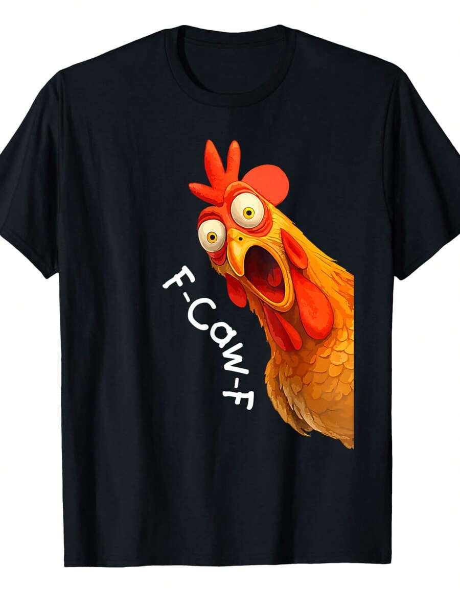 Funny F-Caw-F Chicken FCAWF Chicken Unisex T-Shirt S