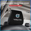 1/2pcs Car Accessories Seat Headrest Protective Covers For Volvo Rdesign XC90 S60 XC60 V70 S80 S40 V50 V40 V60 C30 S70