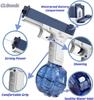 Electric Water Gun with Long Range, Automatic Squirt Gun for Kids and Adults, Long Distance Water Pistol for Pool Beach Outdoor