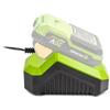 Chargeur rapide - FIELDMANN - Pour batterie 20V - Charge 2Ah en 30 min - Compatible 2Ah, 4Ah, 8Ah