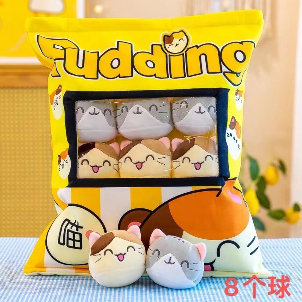 Creative Snack Throw Pillow Large Bag Bunny Doll Plush Toy Throw Pillow Nap Pillow Gift