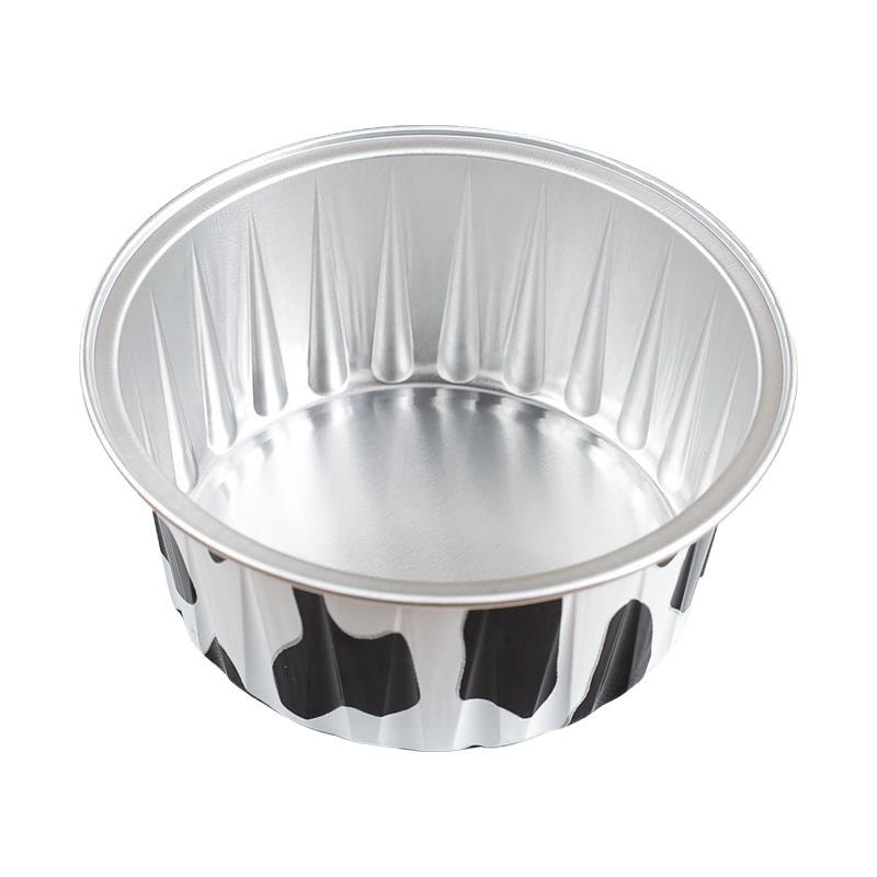 Sheet Metal Small Bowl Air Fryer Egg Tart Tray Aluminum Foil Household Reusable Oven Steaming Cake Cup