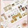 DIY Dollhouse Furniture Kits Wooden Modern Villa Lights Playset Creative Toy