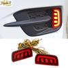 LED Warning Light Rear Fog Light Reflector For Honda Civic 10th Sedan 2016-