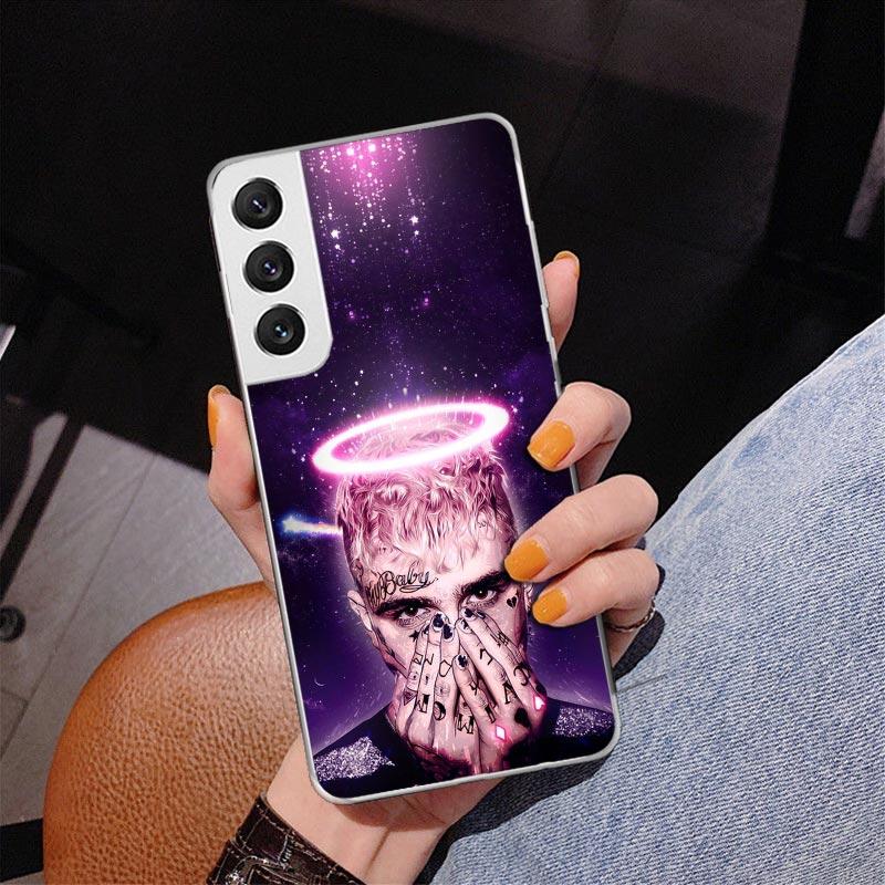 Lil Peep Singer Phone Case For Samsung Galaxy S24 S25 Edge S26 Ultra S23 S22 S21 Plus S20 FE + Personalized Print Cover Galaxy S