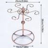 Quick Drainage Goblet Holder 6 Hooks Drinking Glasses Display Stand  Bar Storage
