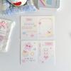 10 Pcs Kawaii Cartoon Folding Page for Girl  3-inch Photo card Packing Protective Decor Board Card Packaging