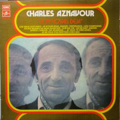 LP Record CHARLES AZNAVOUR - Je M'voyais Déjà 2C06412649 Columbia 1973 France Pop Used