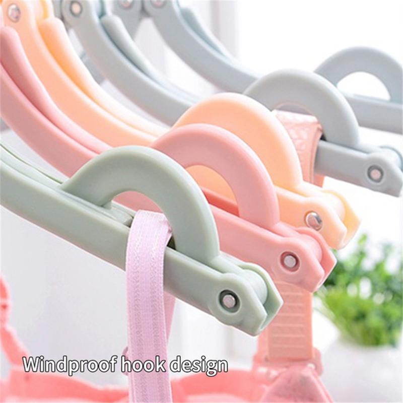 Moda Yaratıcı Seyahat Taşınabilir Katlanabilir Elbise Askısı Açık Seyahat için Basit Elbise Askısı