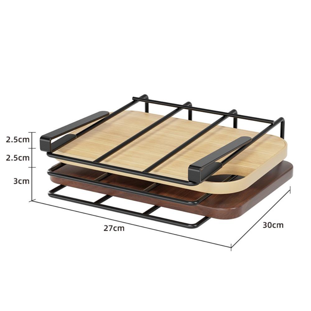 Pot Lid Storage Cabinet Lower Hanger Non-punching Kitchen Cabinet Hanging Holder  Kitchen Supply