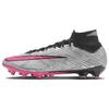 New Mercurial Superfly 9 Elite 25 AG Pro 'Metallic Silver Hyper Pink' FJ2013-060