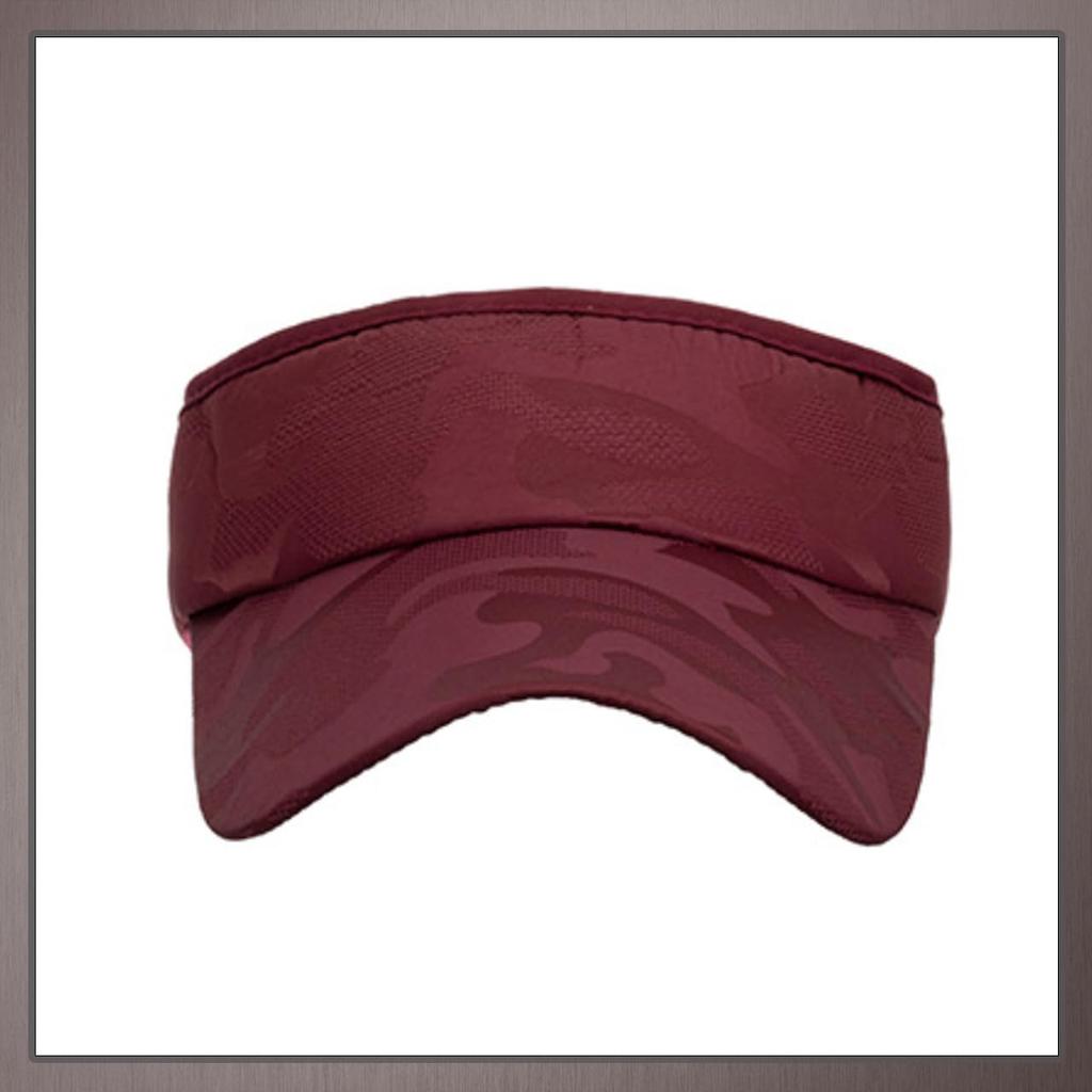One Limitation Camouflage Visor CP359 for Men and Perfect for Running and Outdoor Activities One-Color Cap, (Pink), Women,