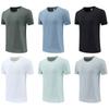 Quick-drying short-sleeved t-shirt men's outdoor sports round neck breathable sweat-absorbing fitness running mountaineering cycling