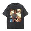 Tv Play Washed Vintage Dexter Morgan Graphic Tshirts Mens Women Clothing Casual Short Sleeve T Shirts Fashion Gothic Tshirt