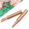 5pcs Soldering Iron 900M Soldering Iron Head Set Inside Hot Bare Copper Electric Soldering Iron Tip