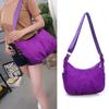 Borsa a tracolla in nylon impermeabile da donna con borsa a tracolla di grande capacità