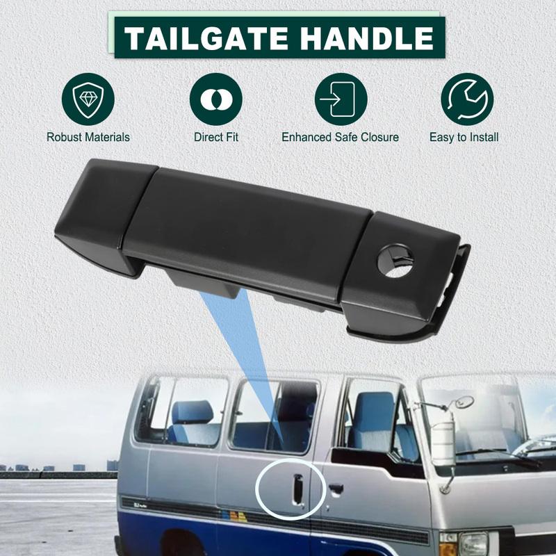 For Kia Pregio Bongo III 1997-2005 Right Sliding Door Outer Handle 0K7AA72410 Black Right Side Power Door Handle