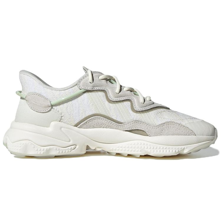 Adidas Ozweego Chalk White Women Sneakers Lime-Green GW9749