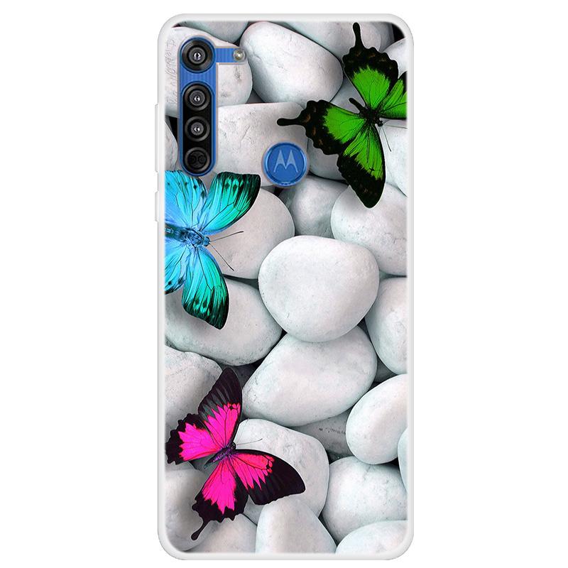 Moto G8 Power Kılıfı Yumuşak Silikon Arka Kılıf Motorola Moto G8 Plus Telefon Kılıfı İçin Moto G8 Power Lite G 8 G8+ Sevimli Kapaklar