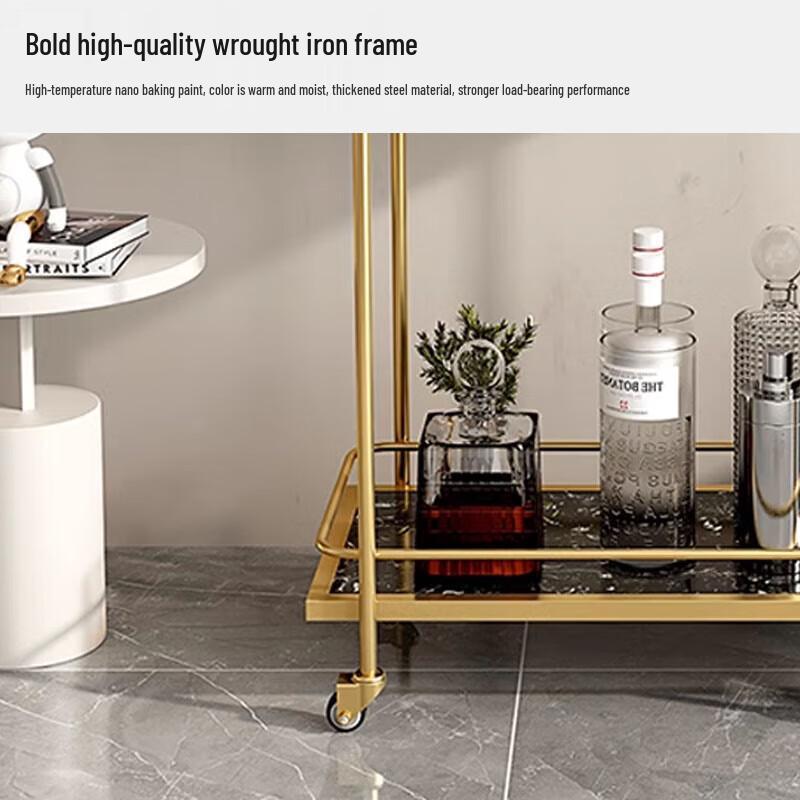 2-Tier Mobile Serving Cart