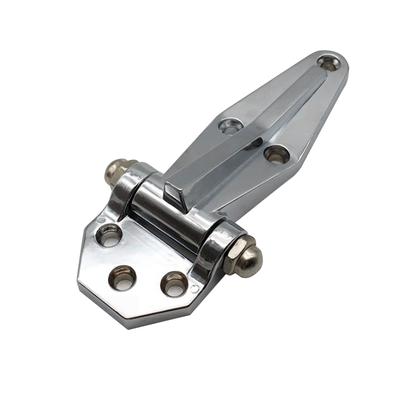 Stainless Steel 4'' Vintage Galvanized Primitive Industrial Rustic Barn Farm Door Warehouse Flat Hinge Refrigerator