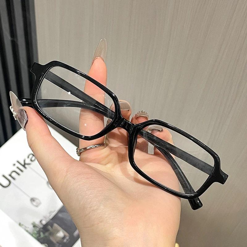 Fashion Women Business Near Sight Glasses Anti-Blue Light Classic Casual Short Sight Eyeglasses Unisex Eyewear Diopter 0 To -4.0