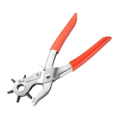 Leather Hole Punch Tool for Belt Multi Hole Size Puncher for Belts Watch Bands Straps Dogs Collars Saddles Shoes Fabric