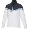 Mizuno Tennis Wear Stretch Sweat Jacket 62JCA020 White XS