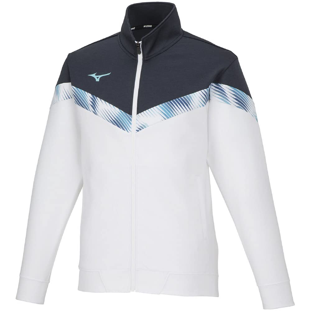 Mizuno Tennis Wear Stretch Sweat Jacket 62JCA020 White XS