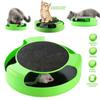 Catch The Mouse Moving Toy Interactive Plush Scratching Mat