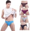Men's Mid-Waist Breathable Briefs - Large Size