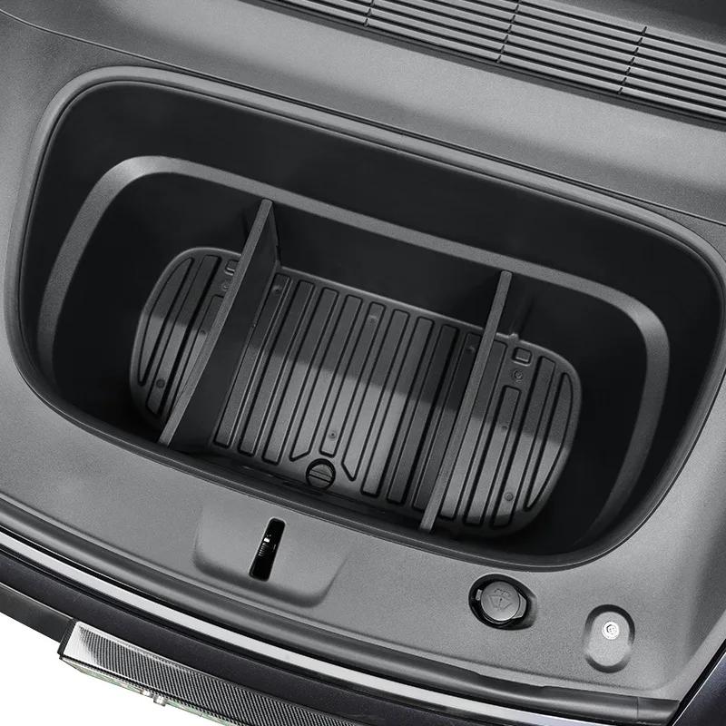 Front Trunk Storage Partition for Tesla Model Y Juniper 2025 Organizer Divider Baffle Cargo Cover Protector Board Accessories