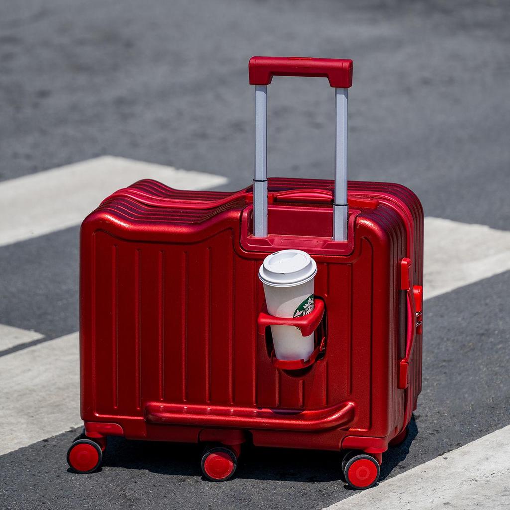 Children's Ride-On Suitcase with Universal Wheels & Combination Lock - 20 Inch