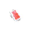 23*11mm For Earrings Necklace Making DIY Decoration Gummy Bear Pendant Jewelry Findings Charms
