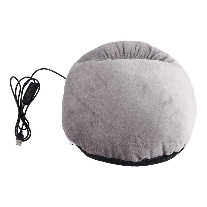 ABMH-USB Foot Warmer, Simple Electric Foot Warmer, Pluggable Charging Treasure, Heating In Winter, Plush Foot Warmers