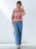Pantalon large DNM BLECH M [Beams Heart] Center-P Femme