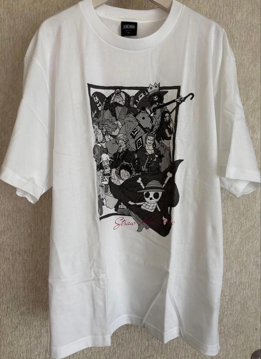 GU x ONE PIECE Graphic T-Shirt XL White Anime Japan Men’s Tee Short Sleeve S