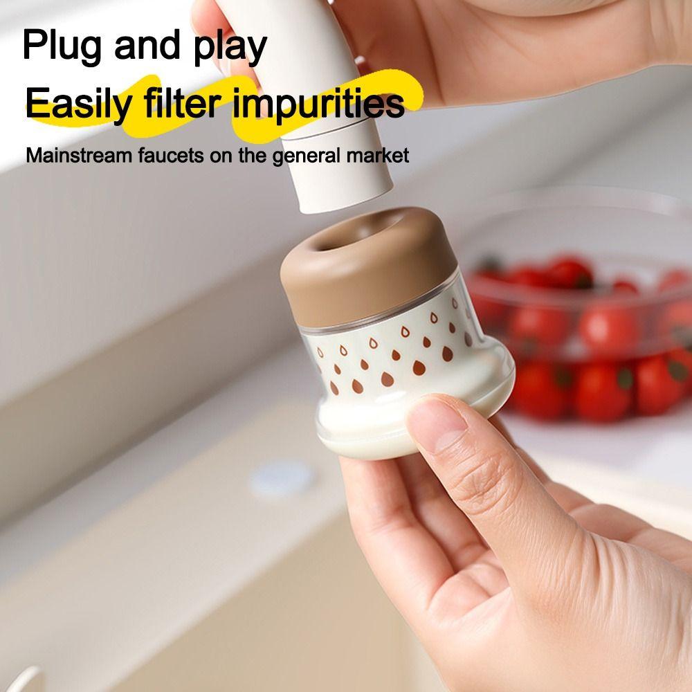 Water-saving Kitchen Sink Faucet Extender Rotatable Tap Water Filter Dopamine Kitchen Shower Head