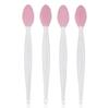 1PZ/4PZ Cura della Pelle Bellezza Lavaggio Viso Pennello in Silicone Esfoliante Pulizia Naso Rimozione Punti Neri Strumenti Con Testa di Ricambio