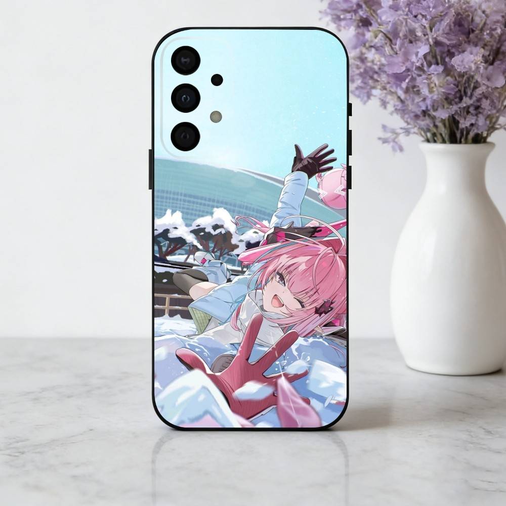 A-Arknight-T E-Enfield G-Game Black Shell Phone Case For Samsung Galaxy A73,A72,A71,A70,A53,A52,A51,Soft Silicone Black Cover
