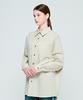 DEPASION Loose Fit Layered Long Sleeve Shirt (Soft Green)