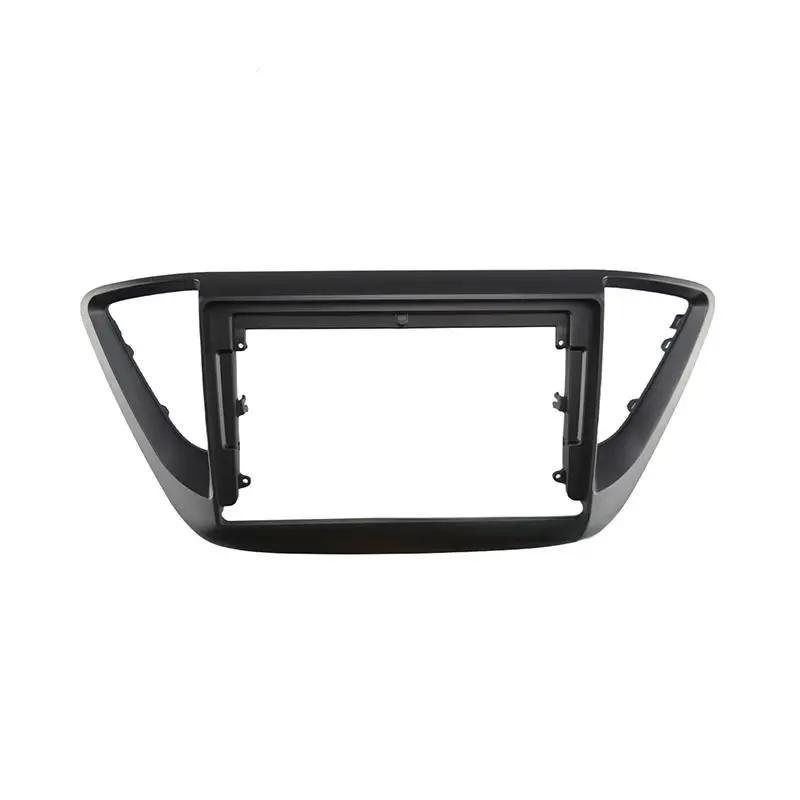 9 Inch Car Frame Fascia Adapter For Hyundai Verna Accent  2016-2018 Android Radio Dask Kit