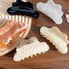 Hair Clip Fresh Acetate Hair Claw Solid Color Tortoiseshell Hair Claw  Travel