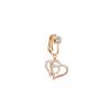 Zircon Earring Clip Faux Piercing Cartilage Clip Fake Belly Rings Navel Clip on Belly Button Rings Body Jewelry
