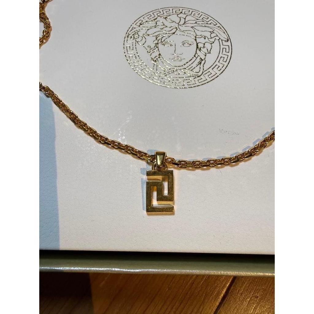 Used Versace gold necklace