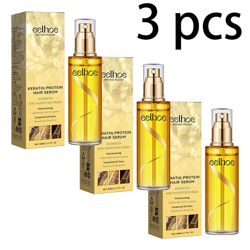 Keratin Pflegespray Haar-Reparatur Verbessert Trockenes Lockiges Frizziges Feuchtigkeitsspendendes Öl-Essenz