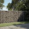 Gabion with Lid 250x100x100 cm Galvanized Iron