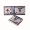 Men's Creative Wallet: Currency Print Canvas Card Holder, Customizable Designs Available